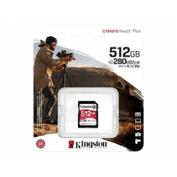 KINGSTON SDR2V6/512GB SDXC UHS-II 280R150W U3 V60