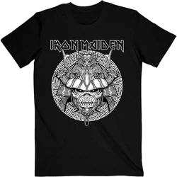 Iron Maiden Majica Senjutsu Samurai Graphic White Unisex Black S