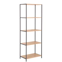 Otvorena polica Loft, 145x50x30 cm, Hrast