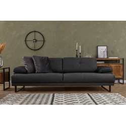 Atelier del Sofa Trosed na razvlačenje Mustang 99x83x239cm Antracit