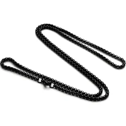 Ogrlica Tadeas - črna/50cm/2mm KP34752