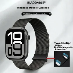 Brother Zamenska narukvica za pametni sat za Apple Watch S10/9/11, Crna