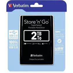 Verbatim HDD 2TB 3.0 Crni (53177)