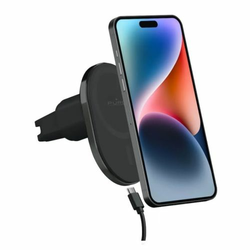 PURO Auto punjač MagSafe 15W/7.5W/ crna