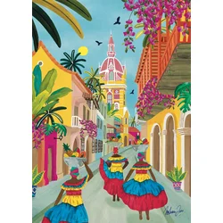 Pieces & Peace - Puzzle Cartagena - 1 000 kosov