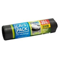 Cris Pack Kese za smeće, Bez trake, 35l, 30 komada