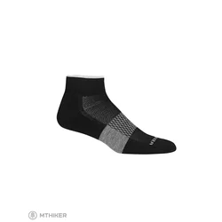 icebreaker Multisport Light Mini nogavice, črna/bela (XL)