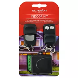 SUPERIOR Set za daljinsko upravljanje, 2 kanala, 2 RC-a, 433 MHz - KIT INDOOR 433