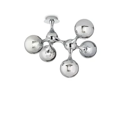Ideal Lux - Plafonski luster NODI 5xE14/28W/230V sjajni hrom