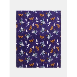 Sinsay - Koc sa motivom Halloween Stitch - ljubičasta