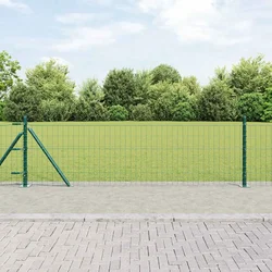 Euro Ograđivanje s Betonskom Bazom 10 x 0,4 m Zelena Mreža