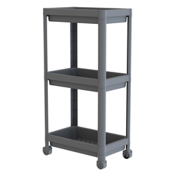 Aberto Design Polica za odlaganje TKRLKKT-3K-3, 70x36x23 cm, Crna