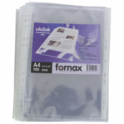 Fascikla uložna A4 50my pp sjajna pk100 Fornax 1772