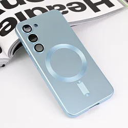 Maska za telefon Samsung S911B Galaxy S23 5G CHROME, Magsafe, Plava