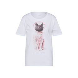 EINSTEIN & NEWTON Majica Astro Cat, bela