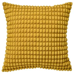 SVARTPOPPEL Navlaka za jastučić, žuta, 50x50 cmPrikaži specifikacije mera