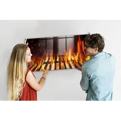 tulup.si Magnetna tabla za zid Žar 120x60 cm