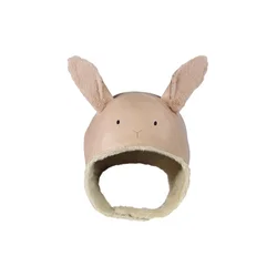 Otroška usnjena kapa Donsje Kapi Exclusive Hat Fluffy Bunny
