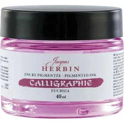 Jacques Herbin Calligraphy Kaligrafsko črnilo Fuchsia 40 ml 1 kos