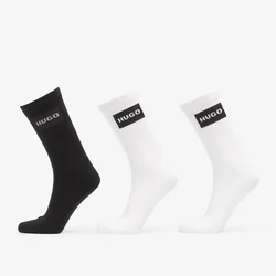 Nogavice Hugo Boss 3-Pack Qs Rib Label Cc Multicolor 43-46