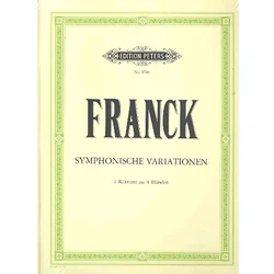 FRANCK:SYMPHONISCE VARIATIONEN 2 piano