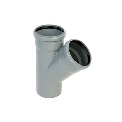 PEŠTAN PP K-račva O110/O110/45° Siva