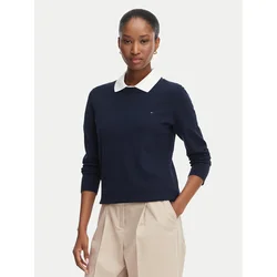 TOMMY HILFIGER Pulover Fine  modra