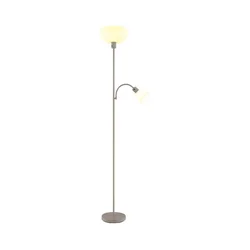 Globo 59947S - Stojeća lampa HINTON 1xE27/40W/230V + 1xE14/25W