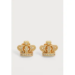 Juicy Couture Uhani Crystal Crown zlata