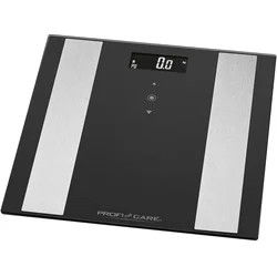 Profi Care Telesna vaga PC-PW3007FA, LCD 8u1, 5 - 180kg, Crna