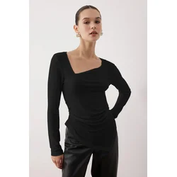 Trendyol Milla ženska bluza Twoaw26Bz00117, Crna