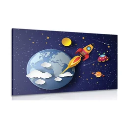 Slika hura v vesolje - 30x20