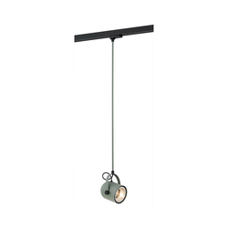 Argon 4313 - Luster za šinski sistem NET 1xE27/15W/230V zelena