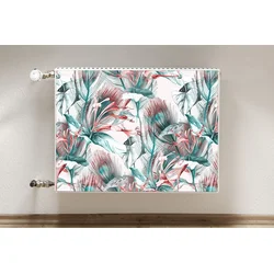 tulup.si Dekoracija za radiatorje Tropska risba 80x60 cm