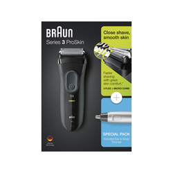 BRAUN brivnik 3 3000VS ProSkin + naprava EN10