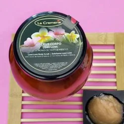 La Cremerie Lomi Lomi TAHITI & HIBISCUS Body Scrub 420gr - Piling za telo