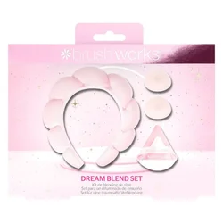 Roze Rajf za Kosu Set Sunđera za blendovanje Brushworks| Kozmo Online