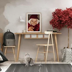 Hanah home Radni sto 120x74x60cm Hrast-Beli