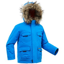 Parka za planinarenje SH500 Warm vodootporna za djecu 2 – 6 godina