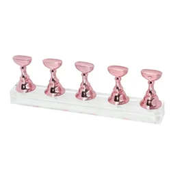 LK Magnetni stalak za tipse, 5 komada, Roze