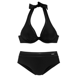 LASCANA Bikini, črna