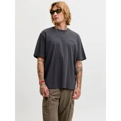 JACK & JONES Majica JJEARCHIVE temno siva