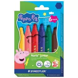 FLOMASTER ŠKOLSKI 6BOJA JUMBO NORIS JUNIOR PEPPA PIG STAEDTLER 329 C6 L1