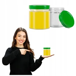 shumee 5x ATENA STEKLENI KOZARCI 410 ml ZA SVEČE, KUMARICE, MARMELADO, MESO IN KONZERVE