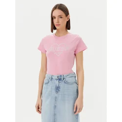 Guess Majica V5GI10 K9RM1 Roza Regular Fit