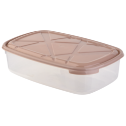 Plastična posuda Frigo Linea 1l, Smeđa