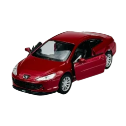shumee WELLY PEUGEOT 407 COUPE RDEČ 1:34 42368