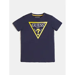 Guess Majica L73I55 K8HM0 Mornarsko modra Regular Fit