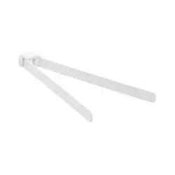 Gedy - Zidni držač za peškire PIRENEI 35,9 cm matna bela
