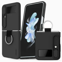 NILLKIN CAMSHIELD SILKY MASKA ZA SAMSUNG GALAXY Z FLIP 4 CRNA